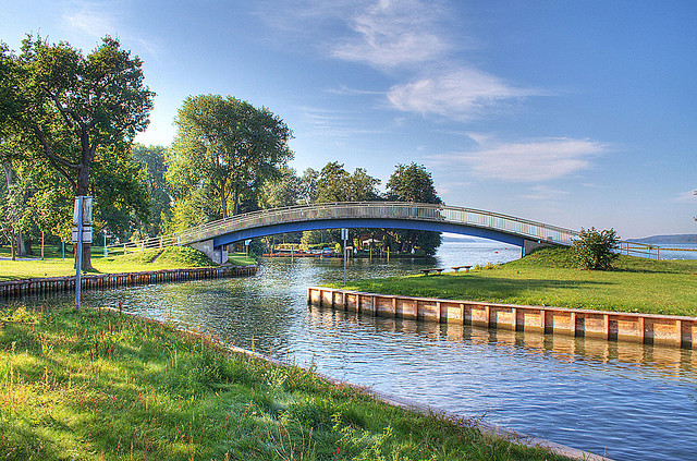 Oberbachbrücke in Neubrandenburg